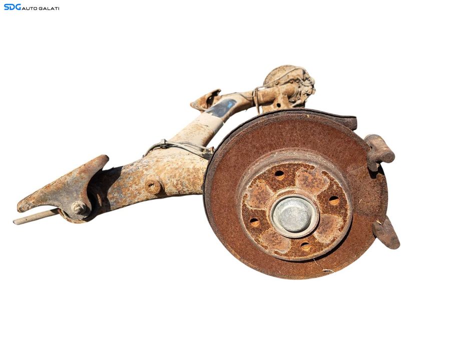 Punte Spate cu Butuc Rulment Fuzeta Fuzete Citroen C4 Coupe Hatchback Scurt 2004 - 2008 [LC1747]