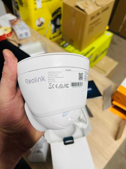 Cameră de securitate profesională Reolink, 12 MP căutare video AI