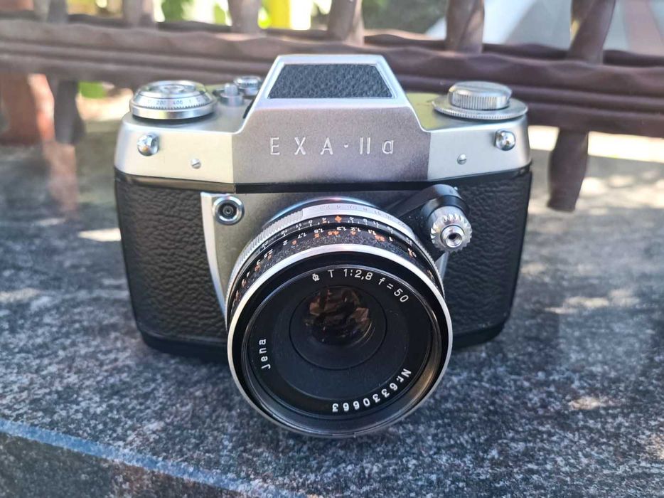 aparat foto SLR EXA II a cu Tessar. 50 2.8  functional