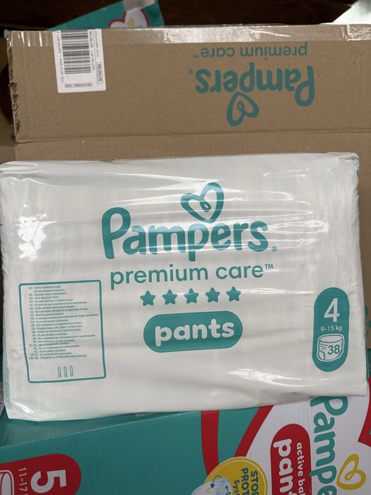 Pampers premium care si active baby 4