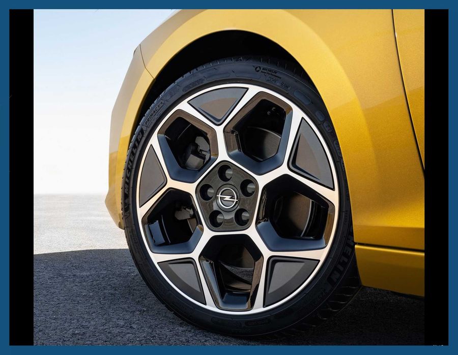 Set 4 capace negre 60mm jante aliaj Opel