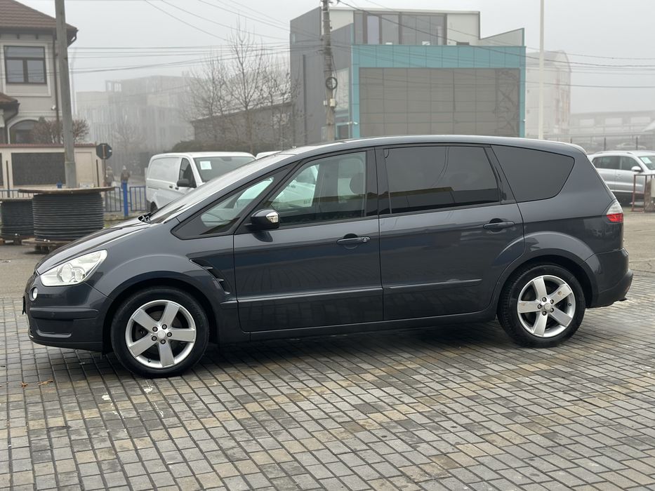 Vand Ford S-max 2.0 tdci-140 cp,7 locuri,2008,dublu climatronic,jante,