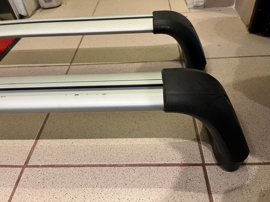Bare transversale originale Renault Megane 2 Aluminiu Stare Fb cheie