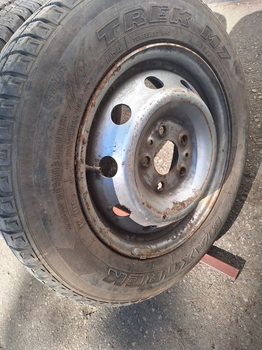 Зимна гума с джанта 195 70 15C 5x118 Citroen, Fiat, Peugeot