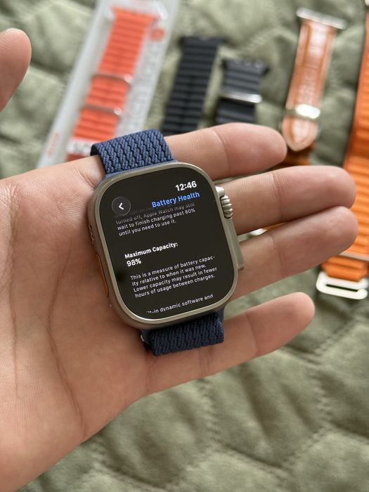 Apple watch ultra в идеальном состояние