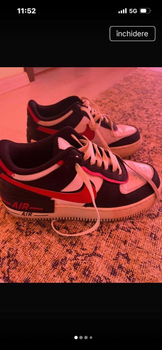 pupuci nike air force 1