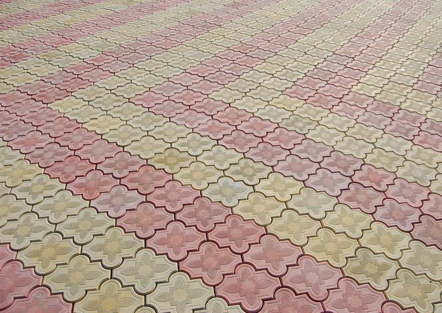 Productie pavaje si pavele model Romb 3D colorat