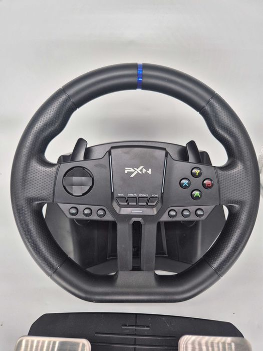 Volan Gaming PXN V900 Gen2, Pedale incluse, Rotație 270/900°, Multi-platformă - Grad FB