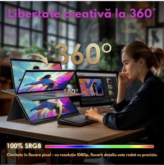 Двоен сензорен монитор