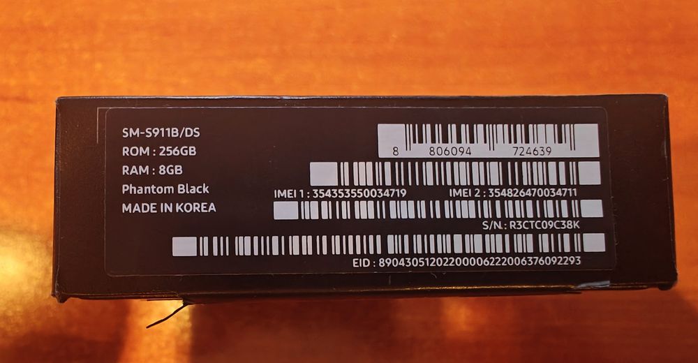 Samsung S23 Black , 256 GB , 8 Gb Ram , Impecabil