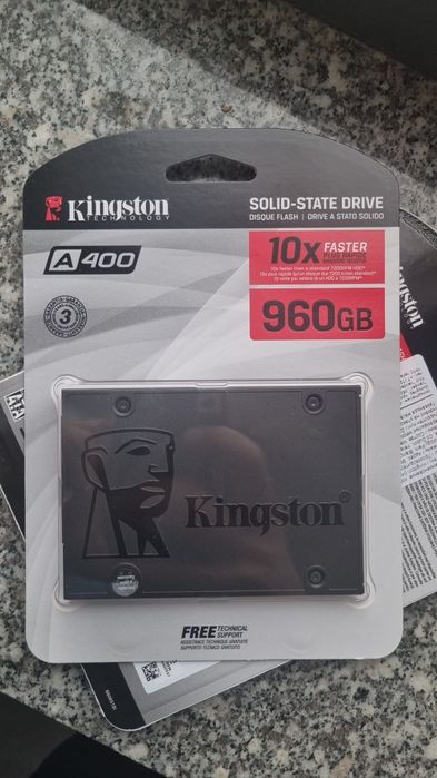 SSD накопитель 960 GB Kingston A400, 2.5" SATA III