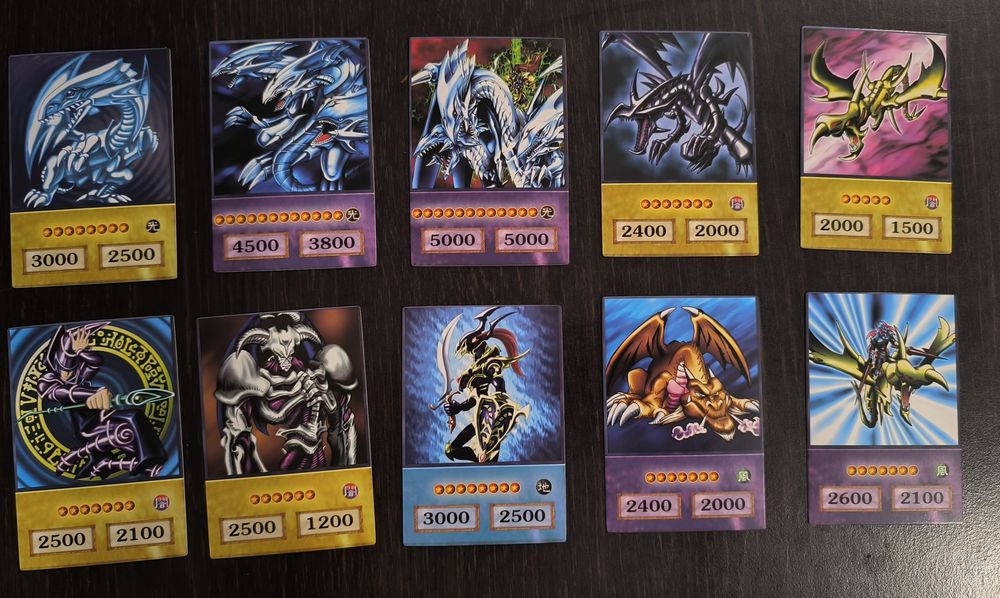 2 pachete Yu-Gi-Oh Retro – stil OCG / anime