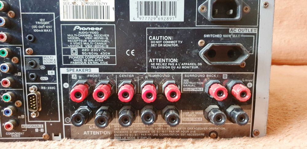 Pioneer VSX-2014i putere 2X140W