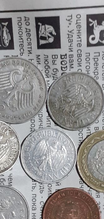 Продаются манеты вхорошем состаянии