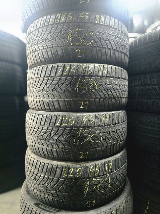 4x 225/45/17 M+S DUNLOP 2021 Stare excelentă