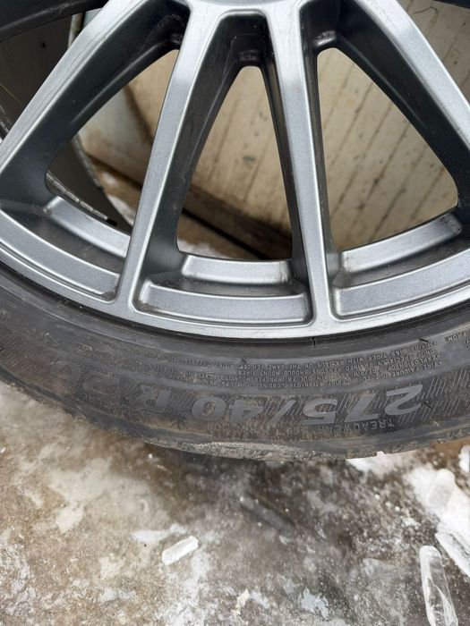 Jante + anvelope BMW X5