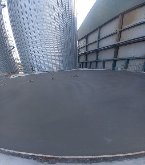 Beton elicopterizat și amprentat