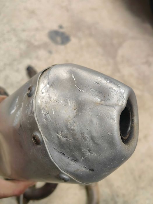 Генерация Honda CRF 450 2017 ауспух гърне кривка