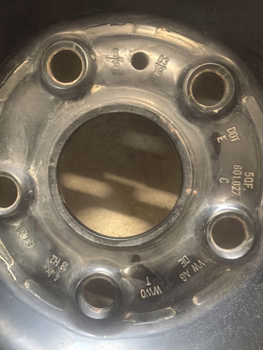 Патерица резрвна гума ваг тигуан 2 ауди кю3 шкода кодиак 5х112 vw tiguan II audi q3 shkoda kodiaq 5x112 145/85/r18