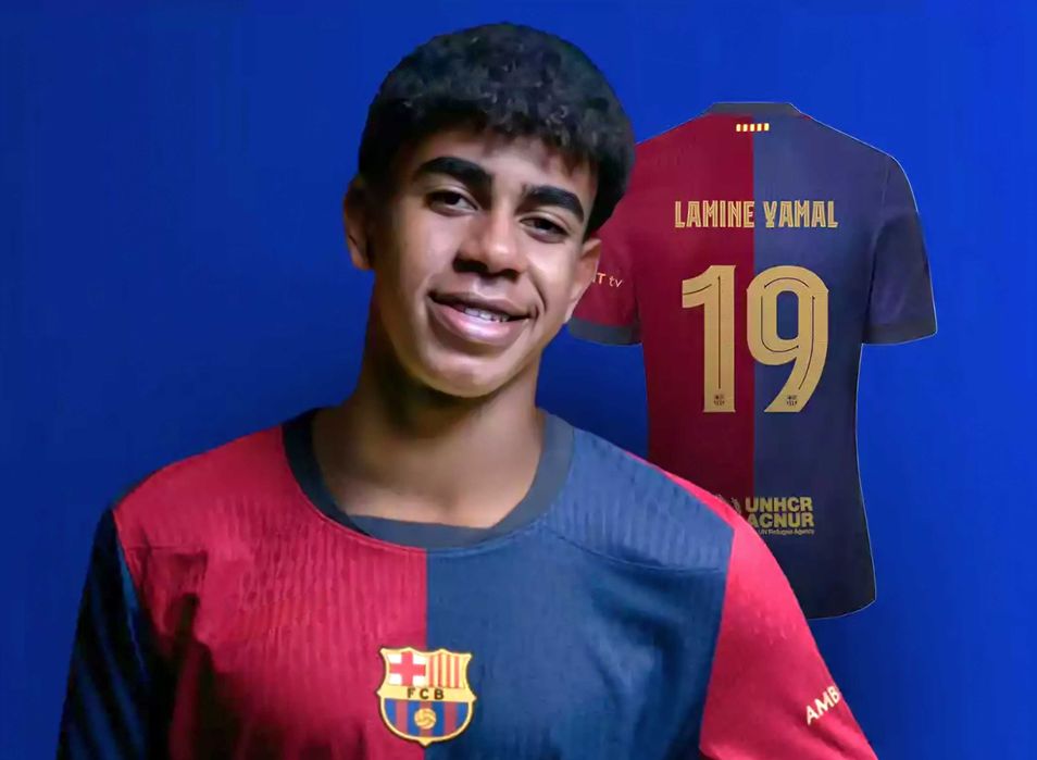 Детски екип Ямал 19 Барселона Най новия екип Lamin Yamal  2025