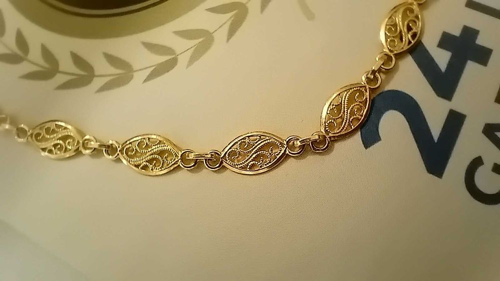 Lant aur 18k Ag20 Dancu b28509 garantie 2 ani