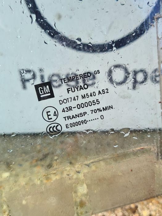 Rama cu geam fix cheder crom Opel Insignia A