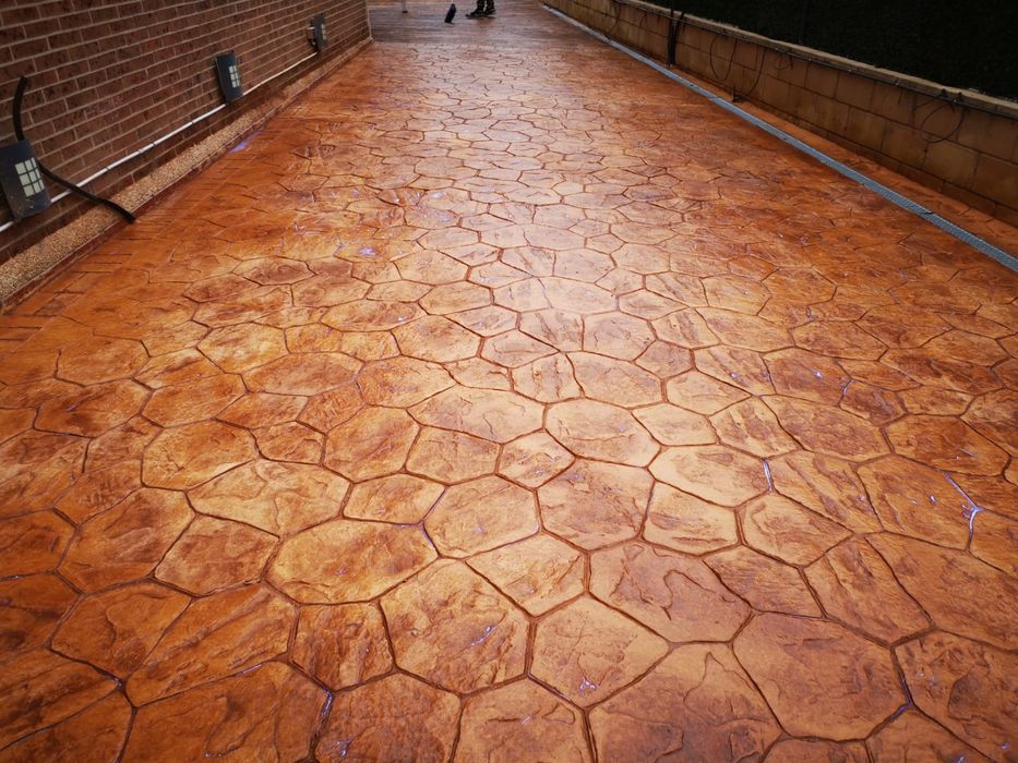 Beton Amprentat..