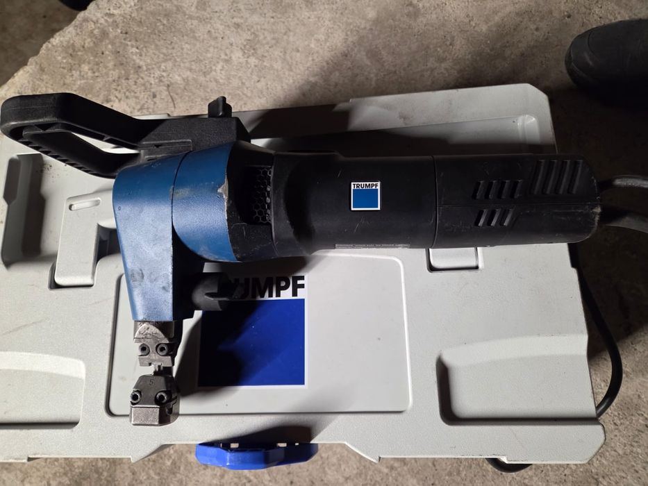 Foarfecă electrică tăiat tablă groasă 5mm TRUMPF