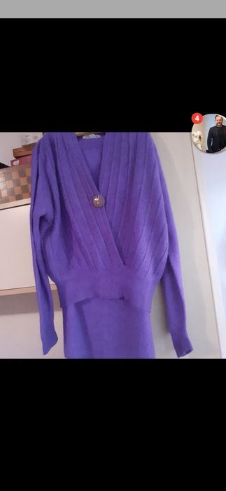 Capa tricotata mohair - pluovarej