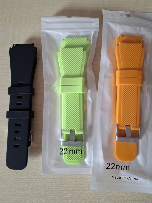 Curea ceas silicon (disponibil verde și portocaliu)