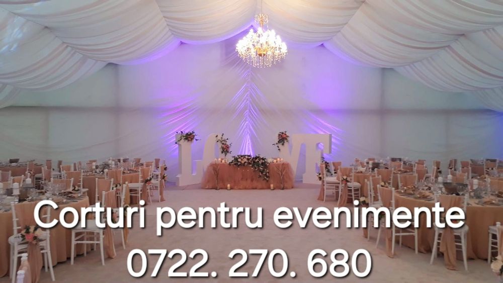 Corturi pentru evenimente ,hale industriale mobile , hale depozitare