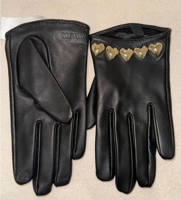 Кожени ръкавици Twinset