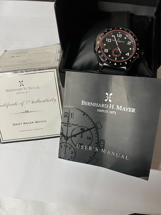 Original Bernhard H. Mayer Drift Racer Soati – Taqilmagan, Sertifikatl