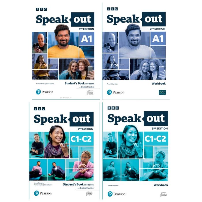 Доставка. Speak out A1, A2, A2+, B2, B2+, B1, B1+, C1-C2