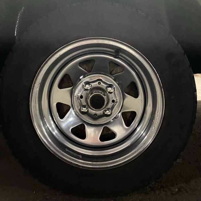 Диски хром Mangels Triangular R13 4/98