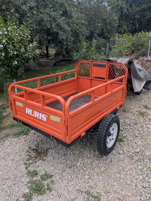 Remorcă RURIS 550S – Nouă – Capacitate 550 kg