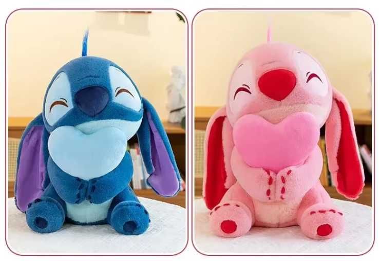 Плюшена играчка Лило и Стич със Сърце, 40см Lilo and Stitch плюшени