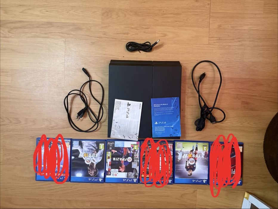 Playstation 4 + jocuri FARA MANETA