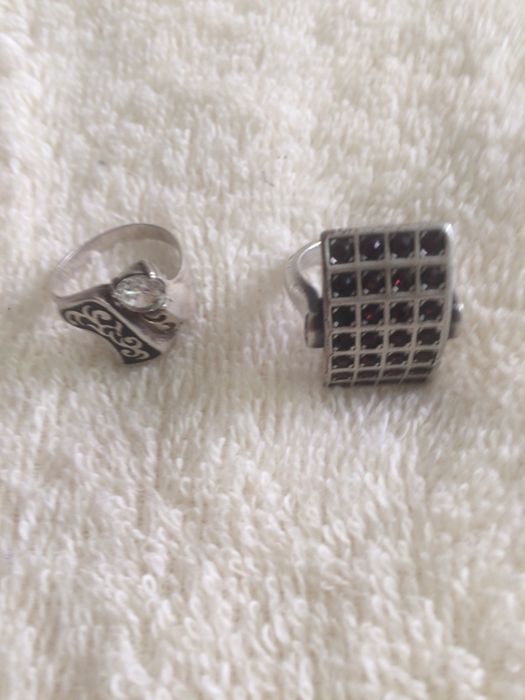 Кольца серебряные