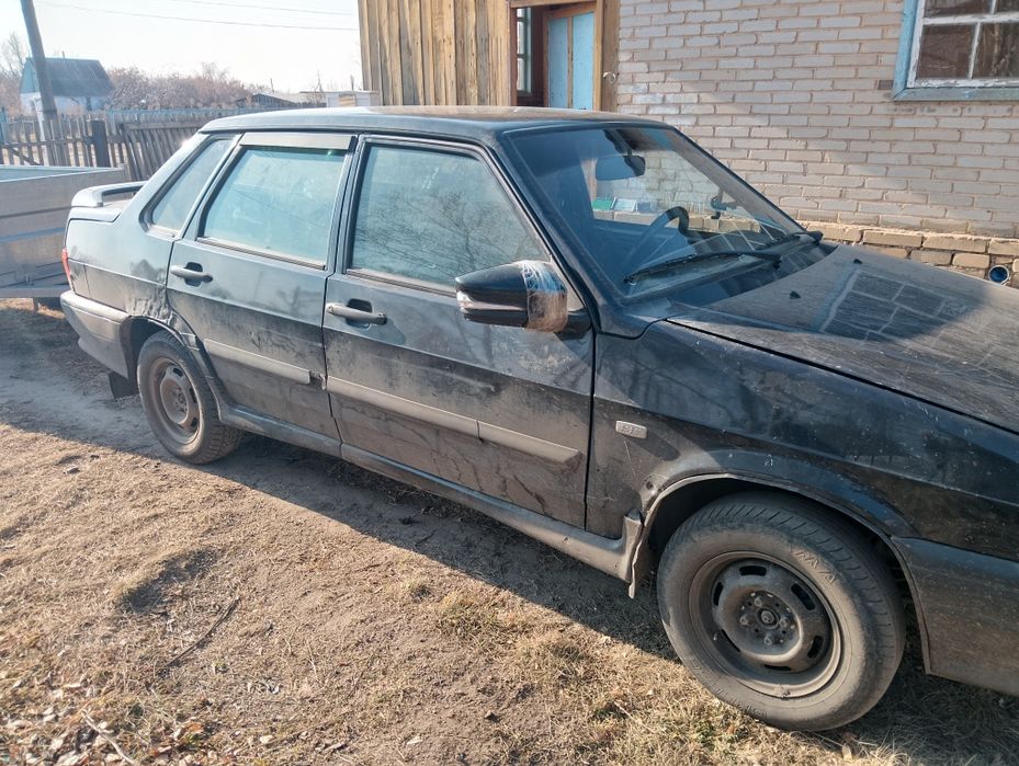 Ваз2115 с прицепом