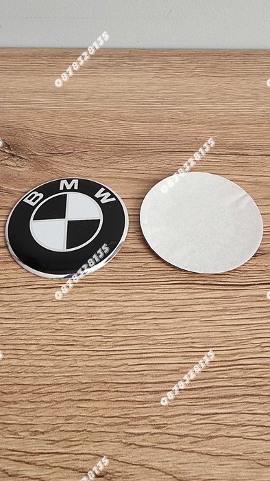 Задна емблема BMW E46 комби 65мм тип люспа
