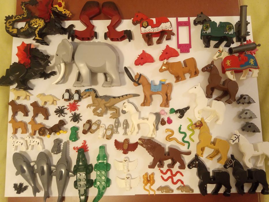 Lego animale de toate tipurile si din toate timpurile