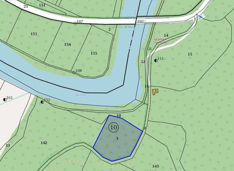 Продава се Парцел в с. Синеморец, Област Бургас - 3981 кв.м за 60 €/кв.м - Снимка #4