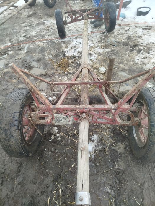 Vând sau schimb căruță ușoară 12 cu 15