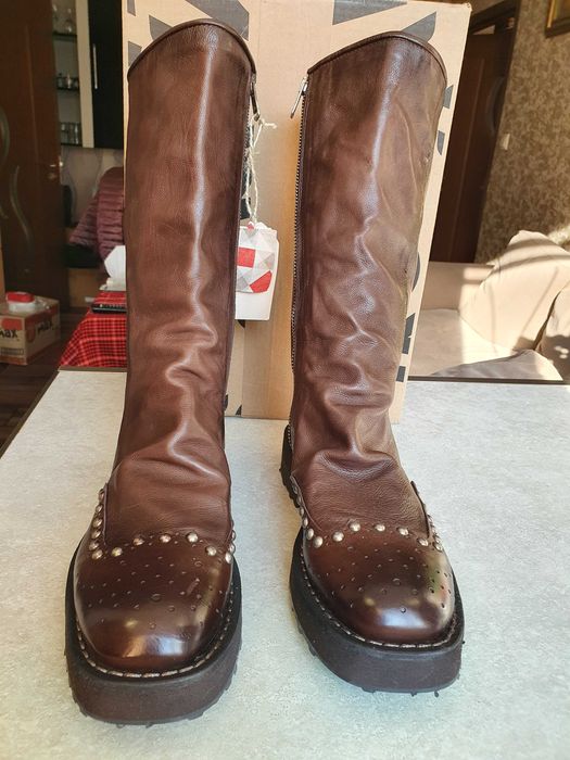 Нови ботуши A.S.98 естествена кожа ном.39