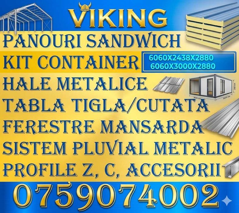 Tabla tip tigla / cutata , CASE MODULARE , panouri SANDWICH  spuma / vata , ferestre mansarda