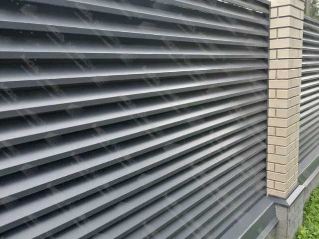 Забор жалюзи от производителя