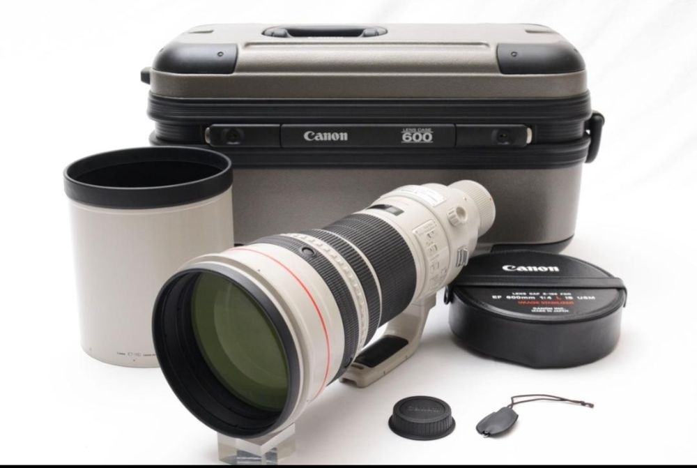 Teleobiectiv Canon 600mm f4 IS impecabil