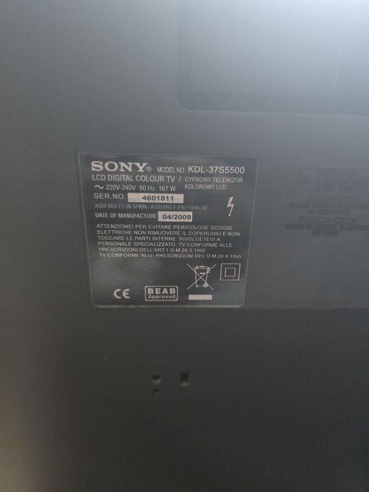 Vând tv sony bravia lcd