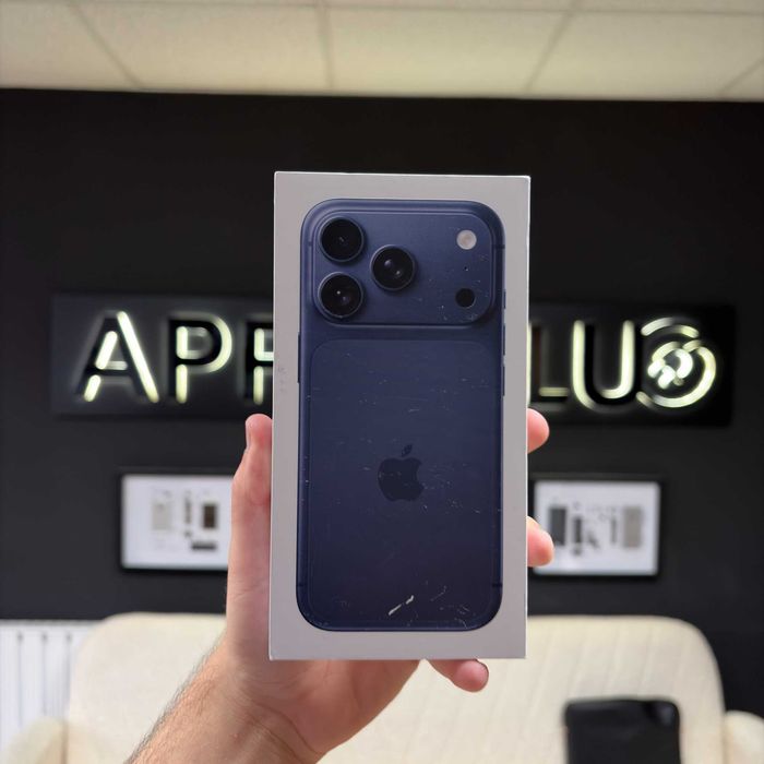 iPhone 17 Pro 256Gb Deep Blue Nou/Sigilat + 24 Luni Garanție/ Apple Plug